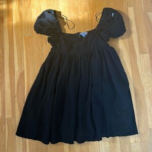 Black mini princess Polly dress